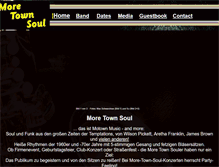 Tablet Screenshot of more-town-soul.de